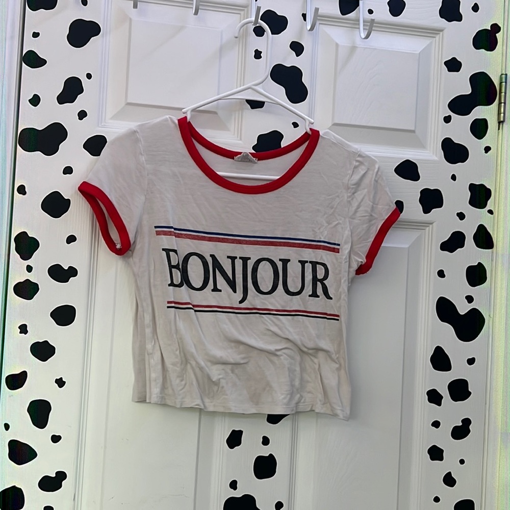 Bonjour crop top